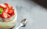 Cheesecake de brebis et fraises