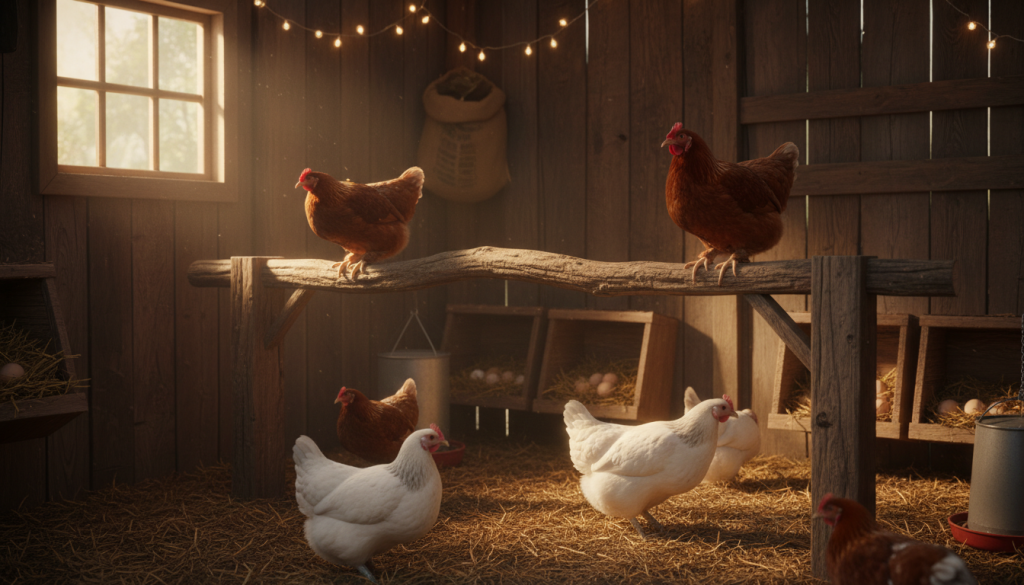 apprenez à construire un perchoir parfait pour vos poules en respectant les dimensions idéales pour leur confort et leur bien-être.