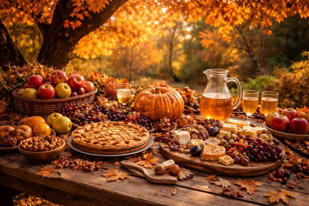 découvrez la symphonie gourmande de l'automne avec les créations savoureuses de chantal, alliant saveurs chaleureuses et produits de saison pour un festival de délices.